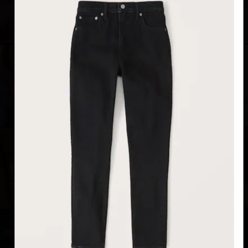Abercrombie af High Rise Skinny Jean black  32